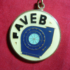 Medalie- Intrepr. de Ventilatoare Bucuresti -50 Ani FAVEB , d= 3,2 cm