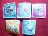 Serie mica - Evenimente 1970 Paraguay , 5 val.