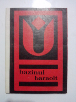 Bazinul Baraolt / K.Zoltan / contine fotografii si harti / R2P3F foto