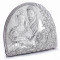 Icoana pe Foita de Argint, Sfanta Familie, 11x9.5cm