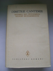 DIMITRIE CANTEMIR SISTEMUL SAU INTOCMIREA RELIGIEI MUHAMMEDANE foto