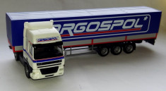 Herpa DAF CF 85 prelata Cargospol 1:87 foto