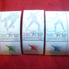 Serie - Sport- Makabiada 1977 Israel , 3 val.