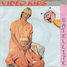 Video Kids - Satellite (1983, Break) Disc vinil single 7&amp;quot; italo-disco foto