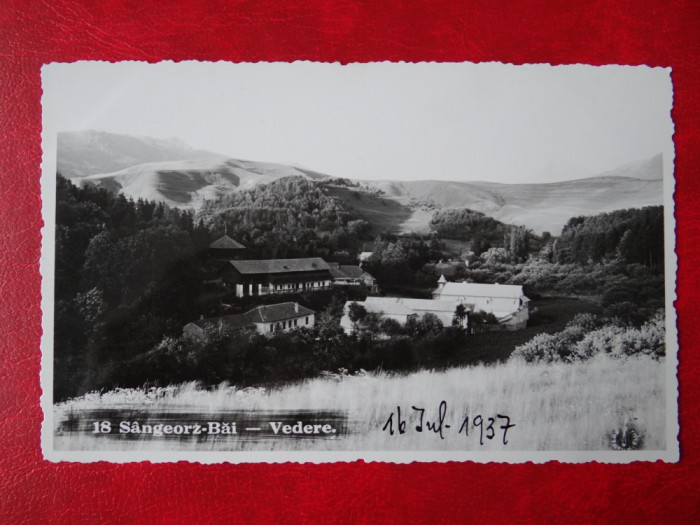 Carte Postala - Sangeorz - Bai 1937