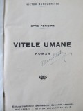 Vitele umane (interbelic) -Victor Margueritte