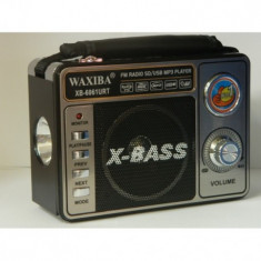 Radio multifunctional dotat cu lanterna Waxiba XB-6061URT foto