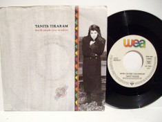 Tanita Tikaram - World Outside Your Window (1989, WEA) Disc vinil single 7&amp;quot; foto