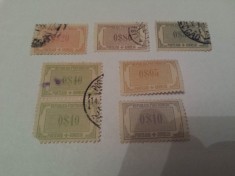 portugalia 1932-33 porto/ 7 valori / 17 euro cota