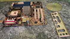 Placa de baza socket 478 Asus sk478 video onboard s-ata lan sound agp foto