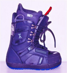 Buti BURTON IMPRINT 1 GREY-BLUE snowboard boots foto