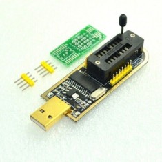 Programator FLASH CH341A USB to TTL SPI 24/25 Series FLASH EPROM 24/25 foto