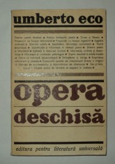 Opera deschisa - Umberto Eco foto