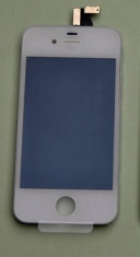 Ecran LCD Retina Display iPhone 4 cu touchscreen alb original foto