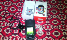 Smartphone Huawei U8160,858Smart,decodat,card memorie 4Gb,casti noi,husa foto