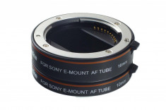 Commlite CM-ME-AFSM II tuburi macro cu montura aluminiu TTL pentru Sony E-Mount foto