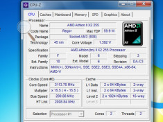 Amd Athlon II X2 255 3,1 ghz Soket Am3 + pasta bonus foto