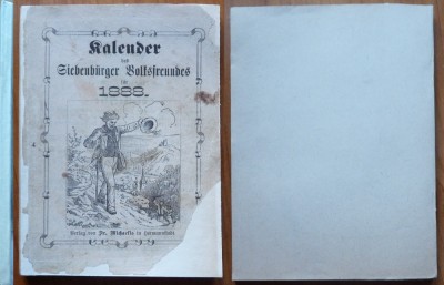 Calendar pentru transilvaneni , Sibiu , 1888 foto