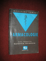 FARMACOLOGIE - VALENTIN STROESCU -Editura ALL 1995 foto