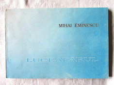 &amp;quot;LUCEAFARUL (4 variante)&amp;quot;, Mihai Eminescu, 1996. Editia a II-a rev. Carte noua foto