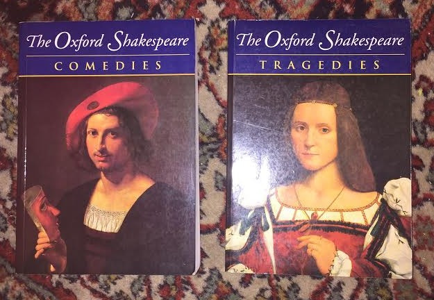 The Oxford Shakespeare Comedies * Tragedies 2 volume ed. critica