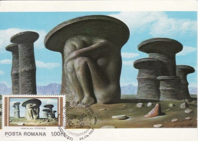 4080 - Romania 1982 - carte maxima foto
