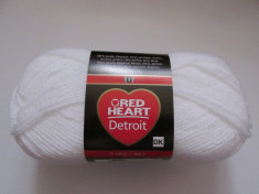 Fir tricotat si crosetat Red Heart Detroit 00208 foto