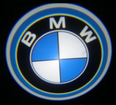 Proiector auto LED LOGO cu marca BMW.Emblema BMW LED CREE 7W-Sigla! foto