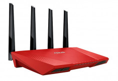 Router Wireless Asus Gigabit RT-AC87U, 802.11ac Dual-Band AC2400 ROSU foto