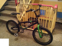 Bicicleta BMX Dhs ( pedale din fier, sea din piele ) foto