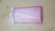 LG Magna Clear Case G4c G4 mini Ultra Slim 0.5mm Husa Transparent TPU Skin Roz foto