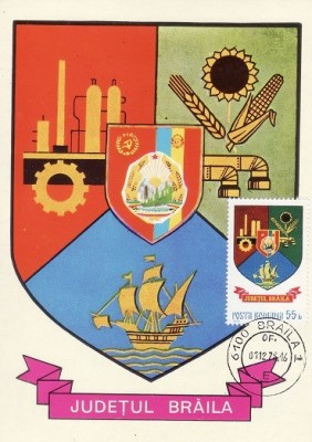 4109 - carte maxima Romania 1978 foto