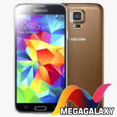 Samsung Galaxy S5 901F 4G PLUS 16GB Gold/Auriu ITMEDIAGALAXY Garantie 2 ani foto