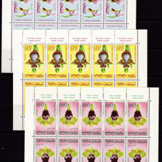 Maroc 1965 flori MI 556-558 3 kleib. MNH w25