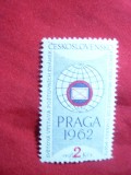 Serie Expozitie Filatelica Internationala Praga&#039;62 Cehoslovacia , 1 val.