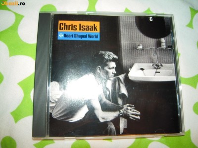 CD muzica original Chris Isaak (Heart Shaped World) - 1989 Stare perfecta foto