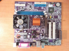 Placa de baza ECS L7VMM2 + procesor AMD Duron 800Mhz socket 462 foto