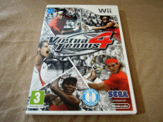 Virtua Tennis 4, pentru Wii, original, PAL, alte sute de jocuri foto