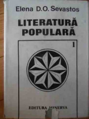 Literatura Populara Vol.1 - Elena D.o. Sevastos ,529573 foto