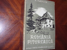 AL. VLAHUTA - ROMANIA PITOREASCA ( editie veche, rara, cu ilustratii ) * foto