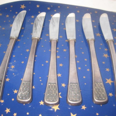 Set 6 cutite Rostfrei Solingen model Art Deco stare buna. Vanzare directa