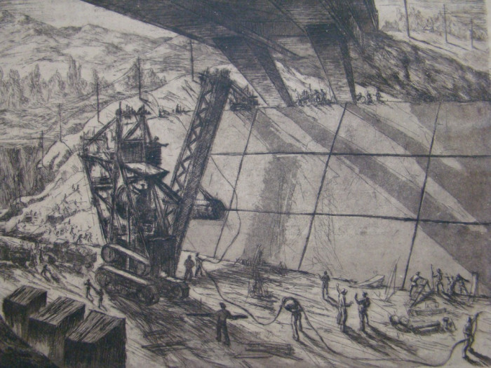 Barajul Bicaz, BISTRITA-de Anatolie Cudinoff 1910-1978