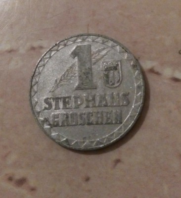 AUSTRIA - 1 STEPHANS GROSCHEN 1950. foto