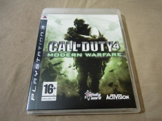 Joc Call of Duty 4 Modern Warfare, PS3, original, alte sute de jocuri! foto