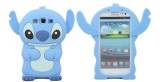 Husa silicon CARTOON HERO Samsung Galaxy S3 i9300 + folie ecran, Roz, Plastic