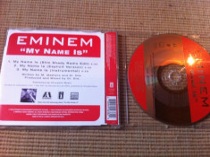 eminem hi my name is slim shady maxi single cd disc muzica hip hop rap music foto