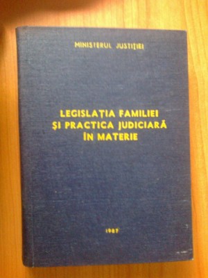 e4 Legislatia familiei si practica judiciara in materie foto