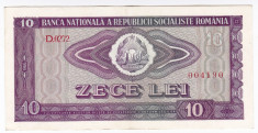 3) Bancnota 10 Lei 1966 VF+/XF foto