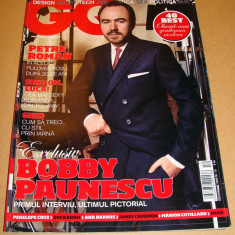 Revista GQ Romania ( Gentlemen's Quarterly) - Ianuarie 2009 Nr. 10