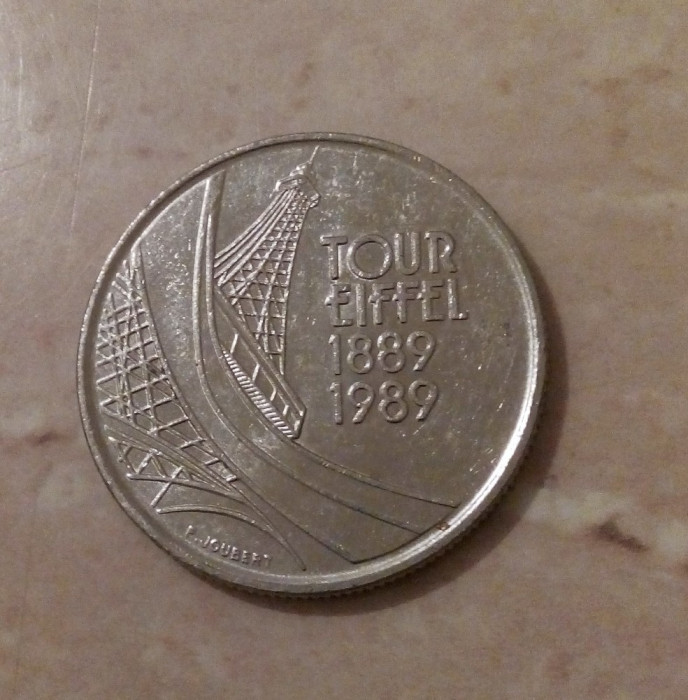 FRANTA - 5 FRANCS 1989